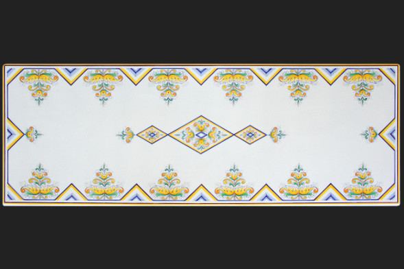 tavolo-rettangolare-rombi-floreali