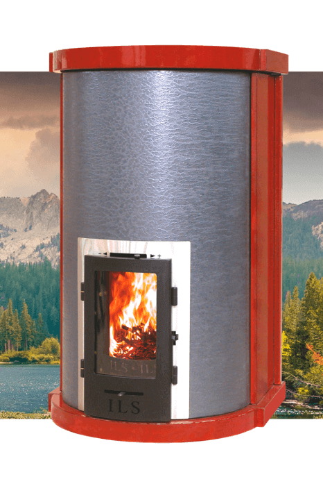 stufa-antuan-rosso-metal-mod-400